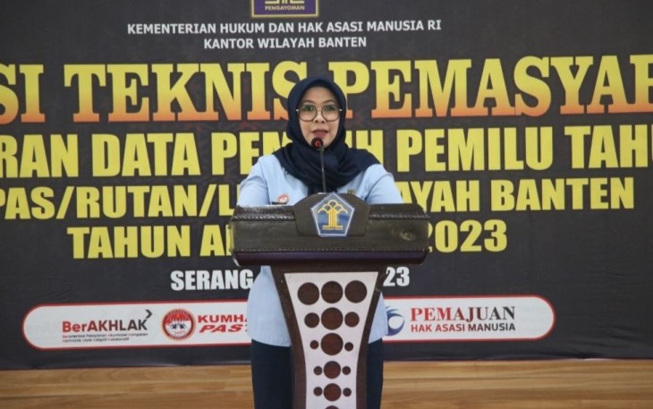 Plh Kepala Divisi Pemasyarakatan Sri Yusfini Yusuf