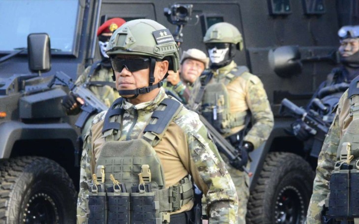 Pangkoarmada III Laksda TNI Agus Hariadi menjadi warga kehormatan Kopaska