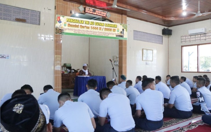Peringatan Nuzulul Qur'an di lanud Sutan Sjahrir 