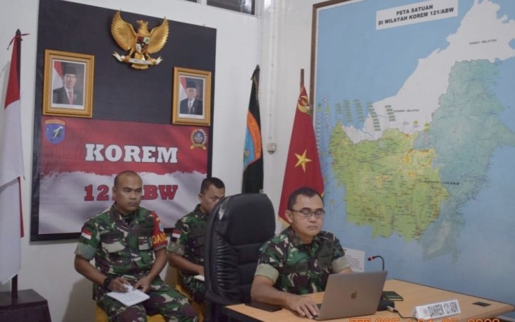 Danrem 121/Abw Brigjen TNI Pribadi Jatmiko 