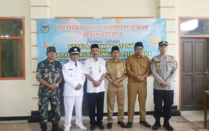 Pelantikan Perangkat Desa