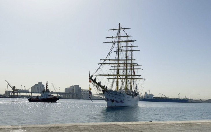 KRI Bima Suci tiba di Islamic Port Jeddah, Arab Saudi 
