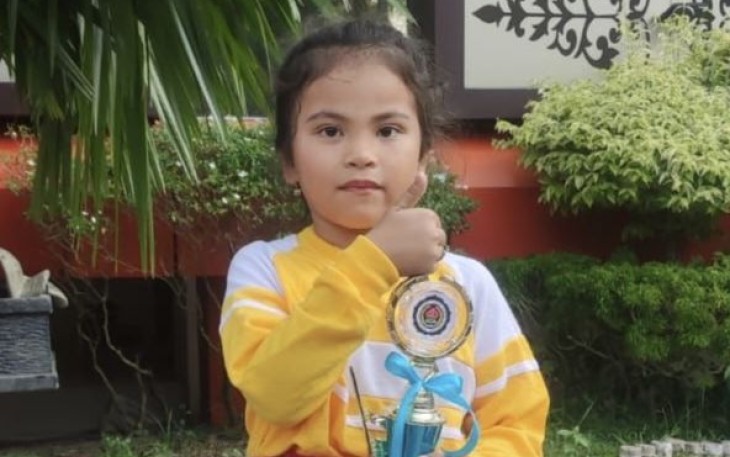 Askana Shaki dari TK Hang Tuah Perwakilan Dumai 