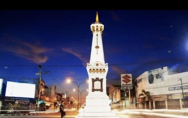 Ilustrasi Tugu Yogyakarta 