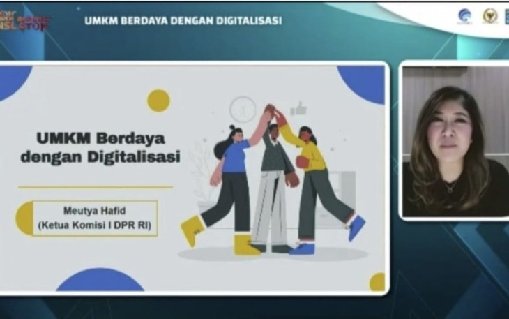 Meutya Hafid Ketua Komisi I DPR RI 