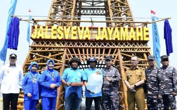 Obyek wisata Menara Jalesveva Jayamahe di Lampung 