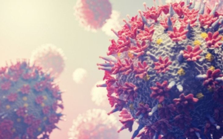 Ilustrasi virus Covid-19