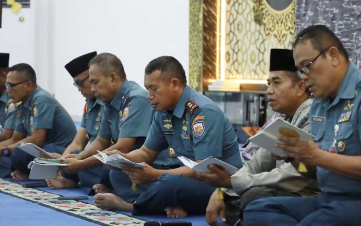 Istighosah dan Doa Bersama Prajurit Koarmada III Sorong, Senin (2/10)