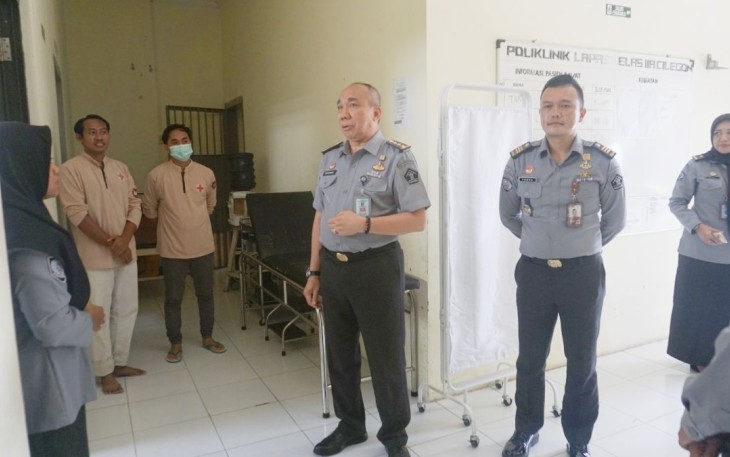 Supervisi Pelayanan Bantuan Hukum Lapas Cilegon, Selasa (5/12)