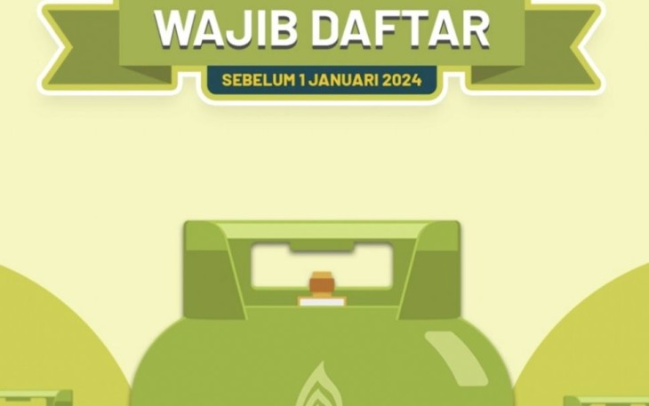 Ilustrasi LPG 3 Kg Wajib Daftar
