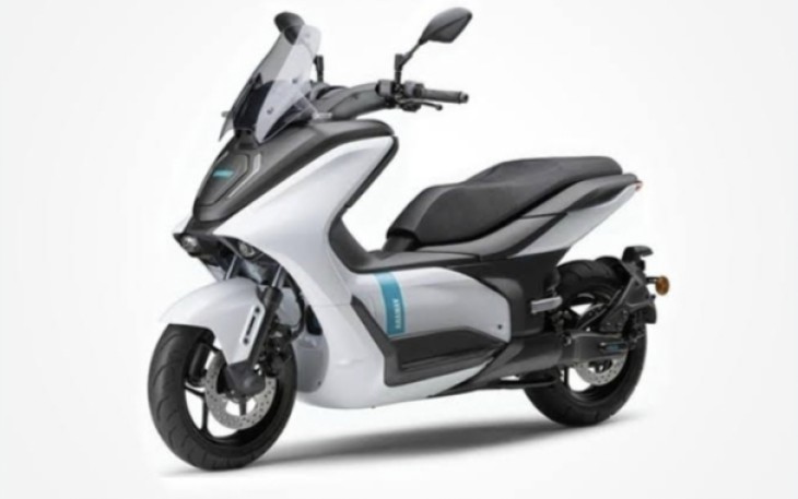 Ilustrasi sepeda motor listrik 