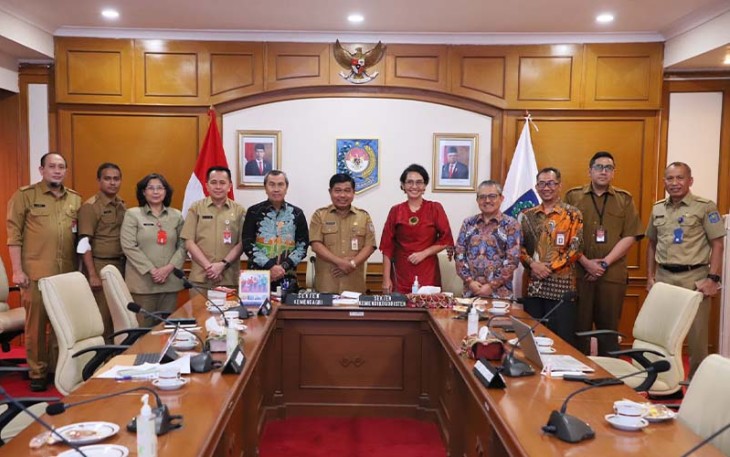 Kemendikbudristek dengan Kemendagri, saat audiensi beberapa waktu lalu, di Ruang Rapat Sekretaris Jenderal Kementerian Dalam Negeri, Jakarta Pusat.