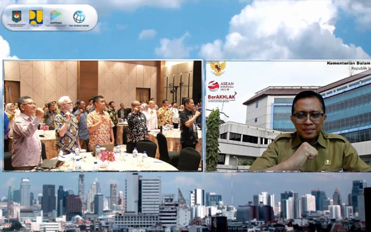 Kemendagri saat Sosialisasi Pelaksanaan NUDP Kota Pilot Tahap II