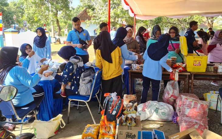 Komplek Dirgantara Lanud S Sukani Dadakan Jadi Pasar