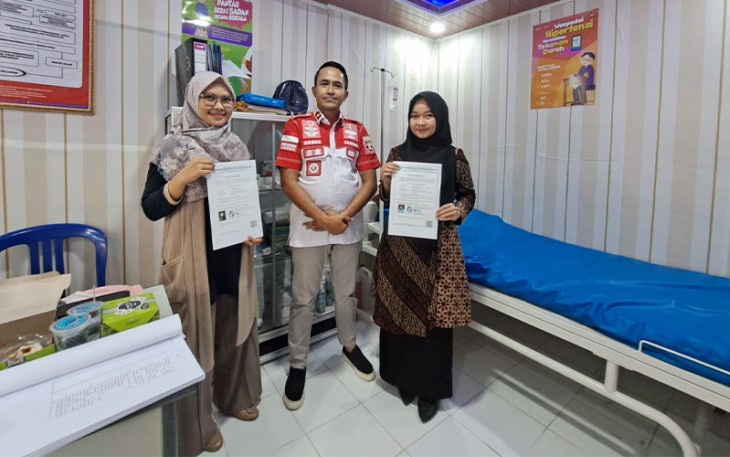 Lapas Kelas III Suliki akhirnya memiliki izin praktik Dokter dan Perawat.