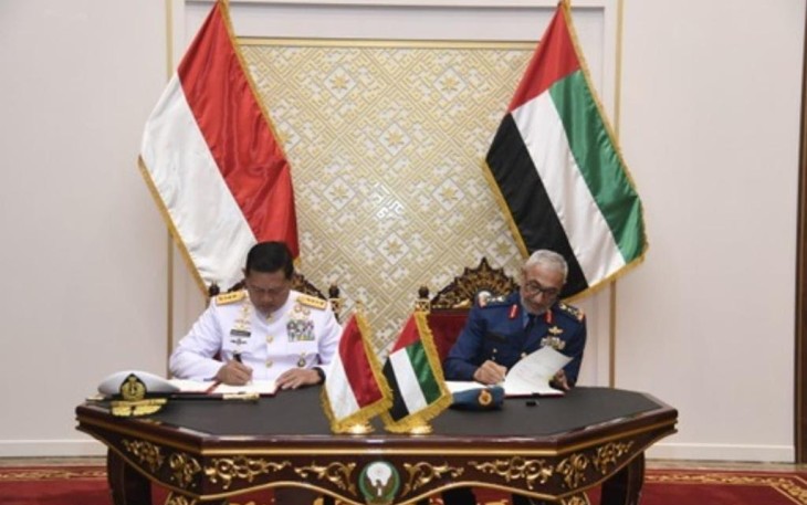 Panglima TNI saat Tandatangani Kerjasama Militer dengan Angkatan Bersenjata UEA yang Sudah Dua Tahun Tertunda