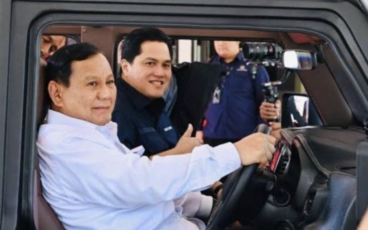 Prabowo-Erick