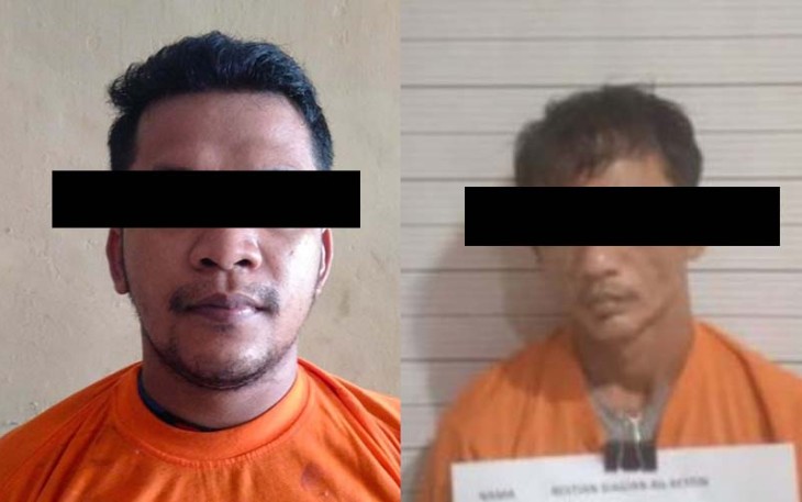 Pelaku pengedar sabu yang ditangkap petugas Satuan Narkoba Polrestabes Medan, Jumat (22/9/2023).