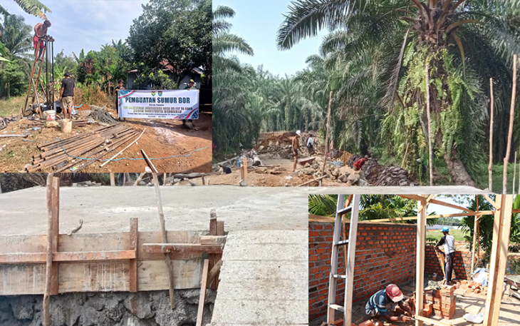Progres Awal Minggu Kedua Pembangunan fisik TMMD Reguler ke-117 Kodim 0407/Kota Bengkulu 