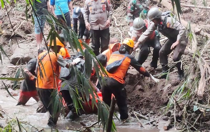 Tim SAR Gabungan Temukan Suwarni Meninggal Dunia Tertimbun Tanah Longsor di Ngargoyoso.