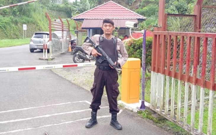 Sat Samapta Polres Kepahiang Gelar Pengamanan Objek Vital