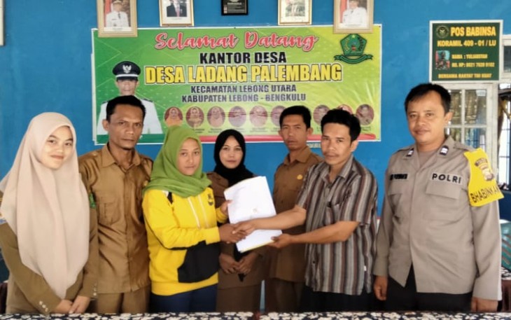 Ribut Keluarga, Bhabinkamtibmas Polsek Lebong Utara Turun Tangan Memediasi