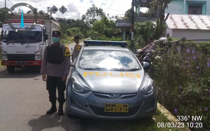 Polsek Curup Patroli Rutin, Cegah Kejahatan 3C