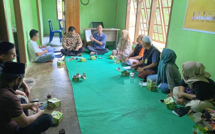 Polsek Kerkap Saat Monitoring Setiap Tahapan Pemilu