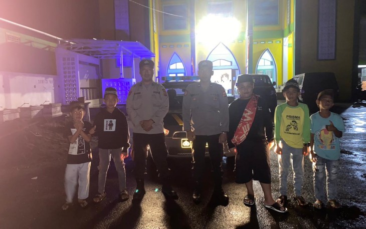 Beri Rasa Aman Beribadah, Polres Kepahiang Gelar Pengamanan dan Patroli Waktu Tarawih