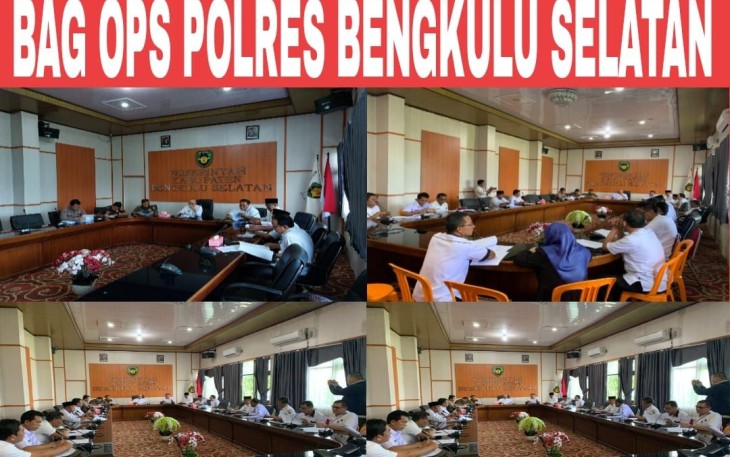 Kapolres Bengkulu Selatan Hadiri Persiapan Pelaksanaan Pilkades Serentak Tahun 2023