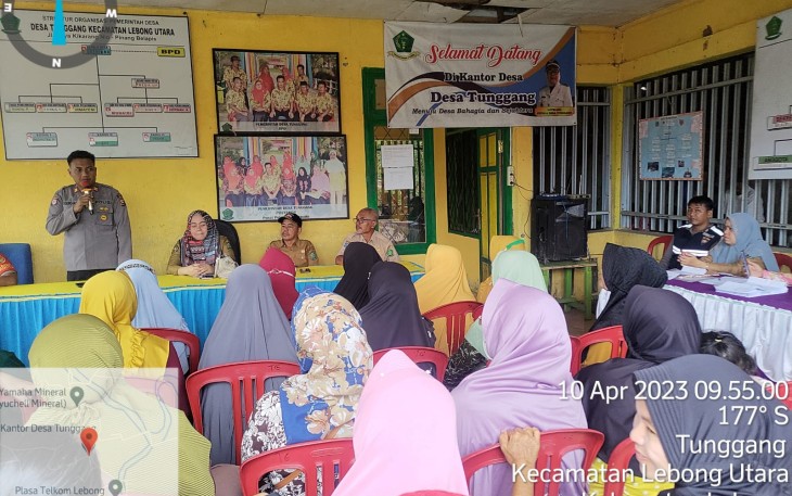 Kapolsek Lebong Utara Hadiri Musdessus Ketahanan Pangan di Desa Tunggang