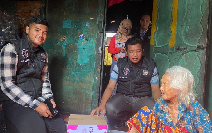 Polres Rejang Lebong Kembali Salurkan Bantuan Kemanusian Untuk Negeri