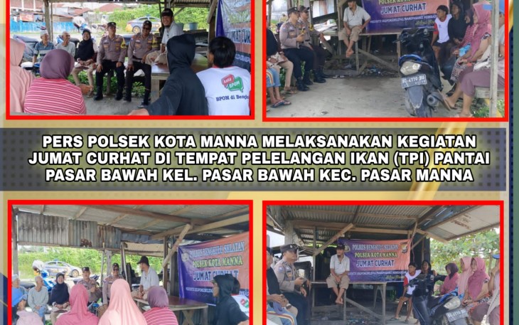 Polres Bengkulu Selatan Dengarkan Aspirasi Masyarakat Saat Jumat Curhat