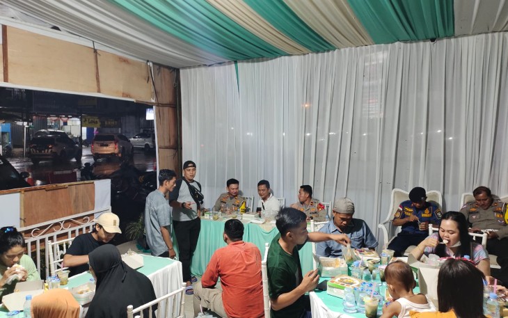 Keren! Layani Pemudik, Polres Kepahiang Sediakan Menu Buka Puasa di Pos Pelayanan