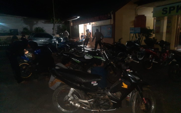 Konvoi dan Kebut-Kebuatan di Malam Takbiran, 9 Sepeda Motor Diamankan Polsek Talo 