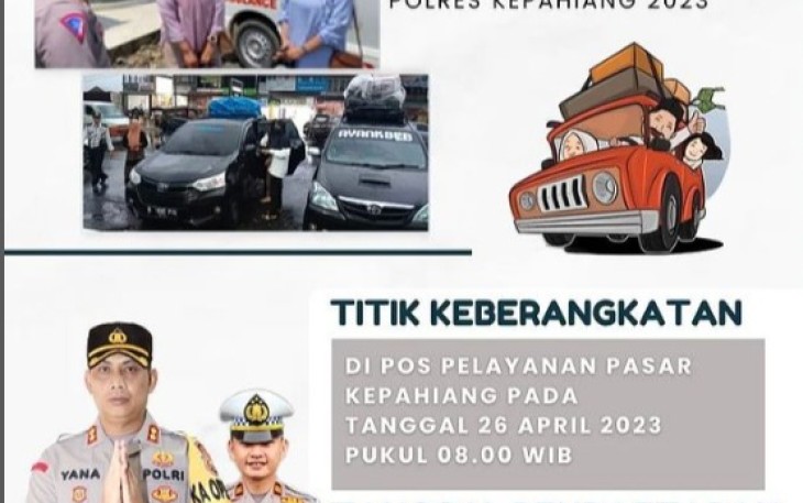 Balik Mudik Gratis Kepahiang-Bengkulu Difasilitasi Polres Kepahiang, ini Infonya