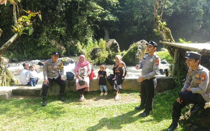 Polres Kepahiang Tingkatkan Pengamanan di Lokasi Objek Wisata