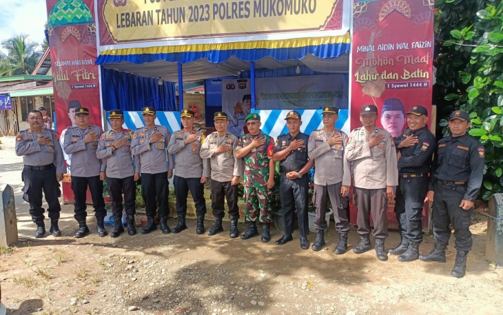 Polres Mukomuko Terima Kunjungan Tim Wasops Ketupat Nala Polda Bengkulu