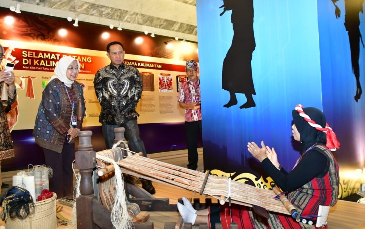 Panglima TNI Jenderal TNI Agus Subiyanto saat menghadiri pertemuan Tahunan Bank Indonesia 2023,  di Graha Bhasvara Icchana Bank Indonesia Jl. M.H. Thamrin No. 2, Jakarta Pusat, Rabu (29/11/2023).