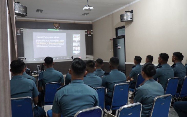 Prajurit Wing Udara 1 Laksanakan Pelatihan Company Aviation Safety Officer