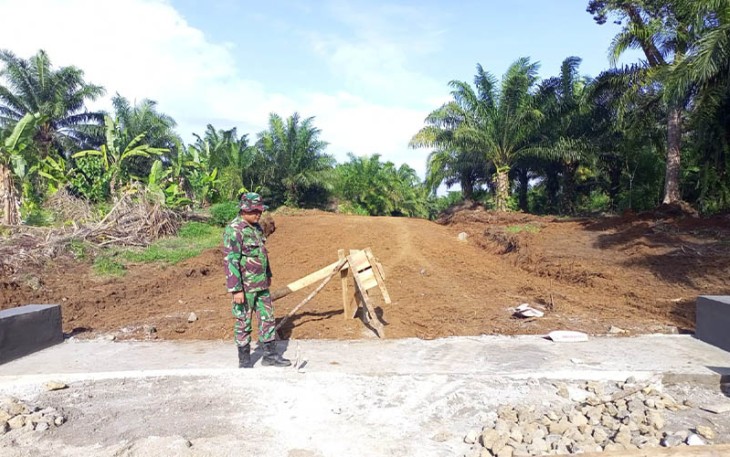 Program TMMD Reguler ke-117 Kodim 0407/Kota Bengkulu di Kelurahan Betungan