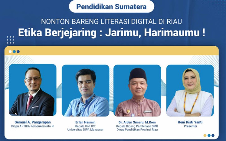 Literasi Digital Bekali Pelajar SMA di Kampar 