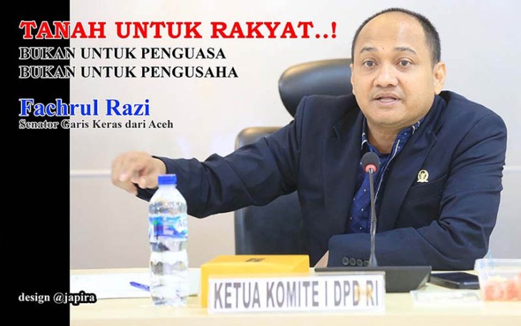 Senator Fachrul Razi yang juga Ketua Komite I DPD RI