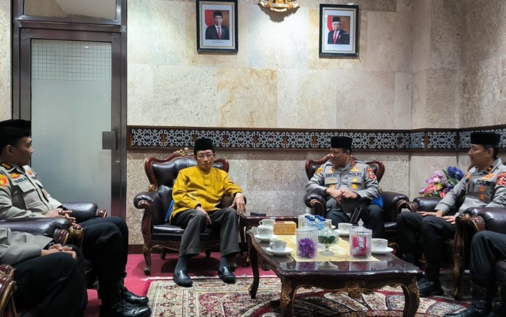 Kepala Operasi NCS Polri Irjen Asep Edi Suheri Kunjungi PBNU 