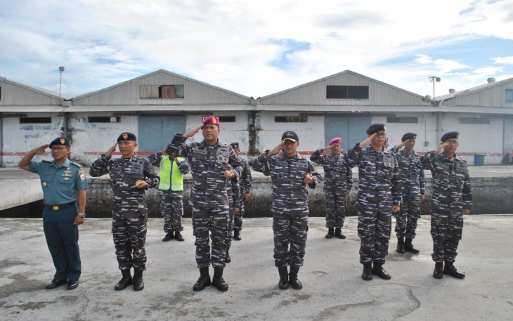 Danyonmarhanlan VIII Bitung Mayor Marinir Aditya Indarto, SE.,M.Tr 