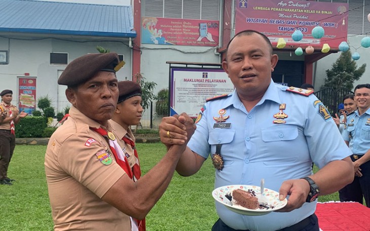Lapas Binjai Peringati Hari Pramuka ke-62
