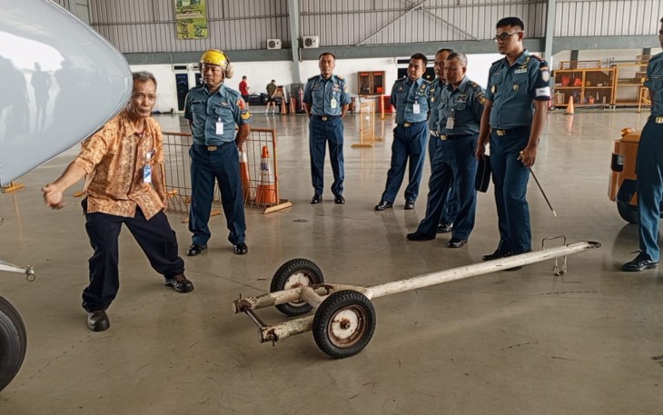 Lanudal Jakarta Gelar Penyegaran Kemampuan Ground Handling Penerbangan TNI AL
