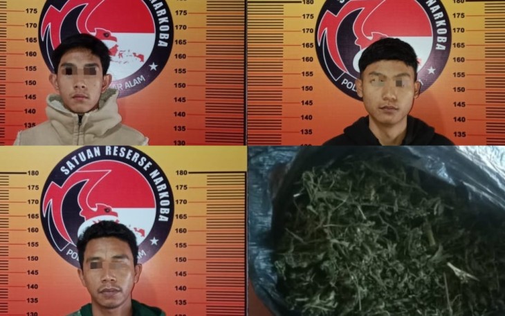 Para Pelaku Saat Diamankan 