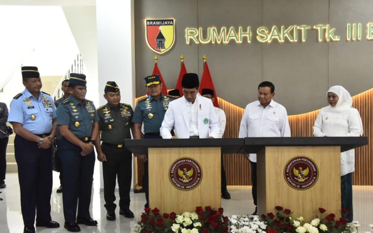 Presiden RI Joko Widodo Resmikan Rumah Sakit TNI AL di Surabaya