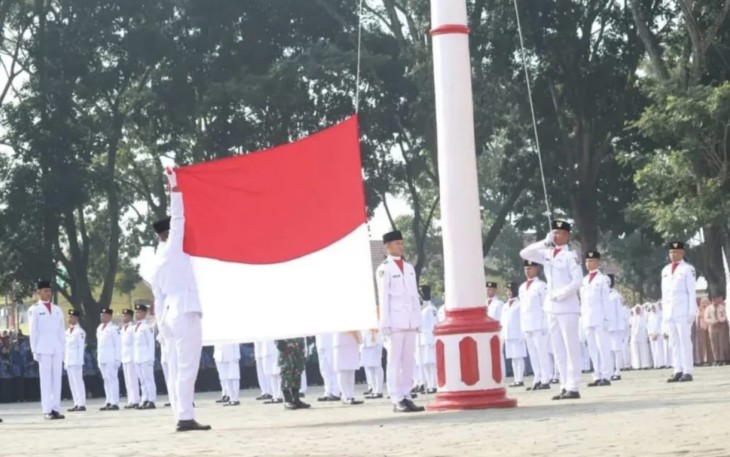  Wali Kota Pagaralam Jadi Inspektur Upacara Peringatan HUT RI ke-78